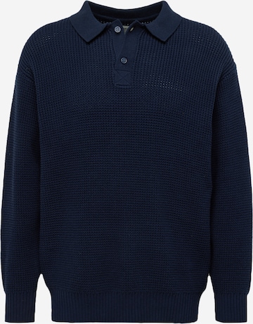 Pullover di Wemoto in blu: frontale