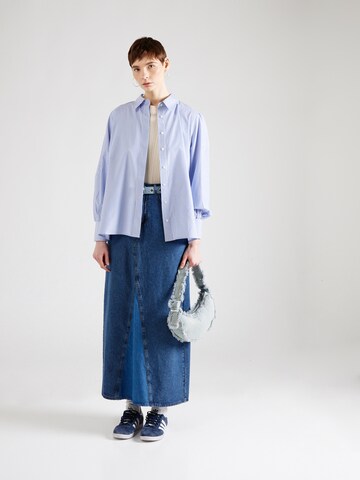 Wallis Blouse in Blauw