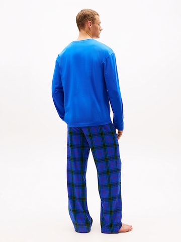 TOMMY HILFIGER Pyjama lang in Blau