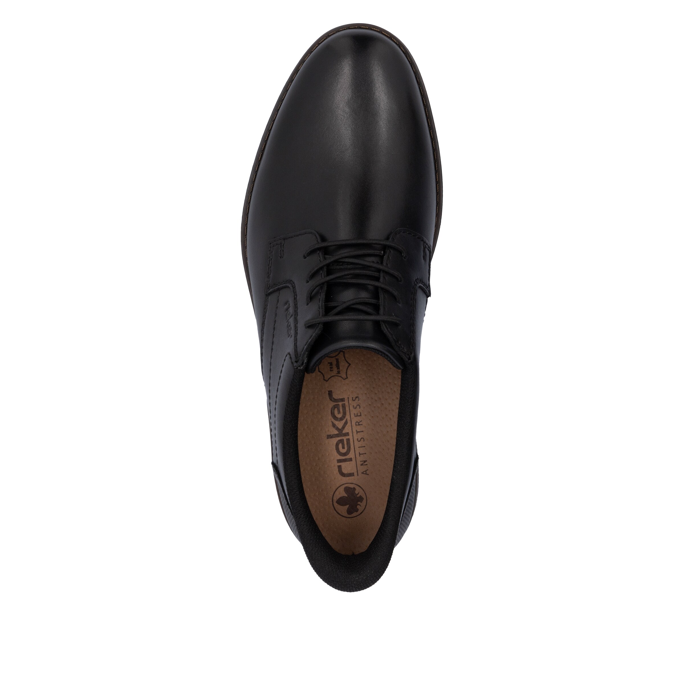 Chaussure à lacets Rieker en noir