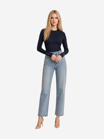 Pullover 'LS CN ELLIE SWTR W6YR09 Z0948' di GUESS in blu