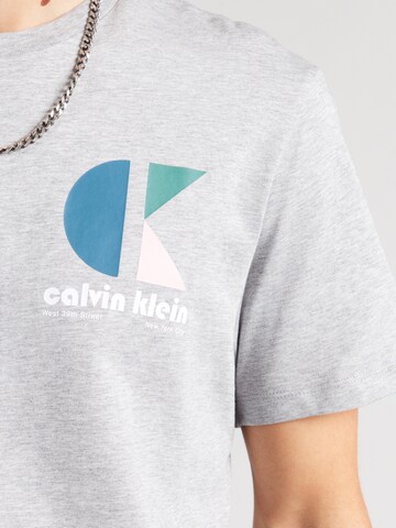Calvin Klein Jeans Koszulka w kolorze szary