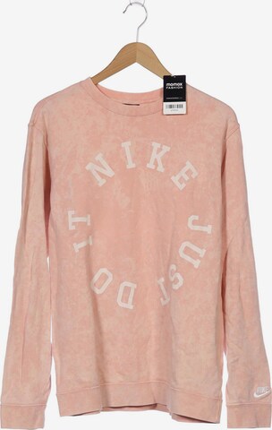 NIKE Sweater L in Pink: predná strana