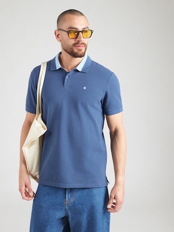 T-Shirt Calvin Klein Jeans en bleu : devant