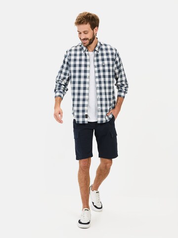 CAMEL ACTIVE Regular fit Button Up Shirt in Blue