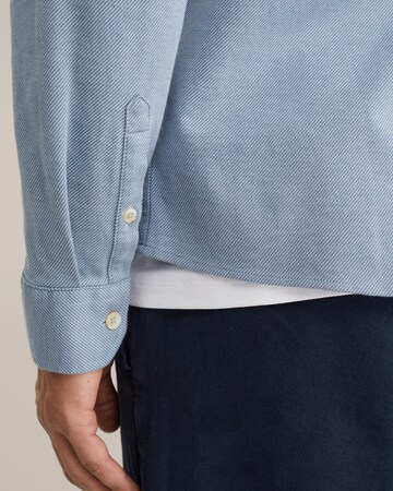 WE Fashion Regular fit Button Up Shirt in Blue