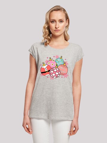 F4NT4STIC Shirt in Grau: Vorderseite