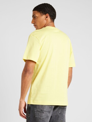 geltona JACK & JONES Marškinėliai 'BEECH'