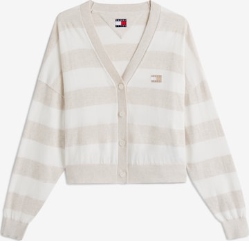 Tommy Jeans Вязаная кофта в Бежевый: спереди
