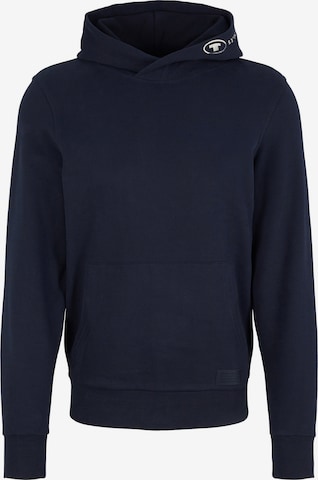 Sweat-shirt TOM TAILOR en bleu : devant