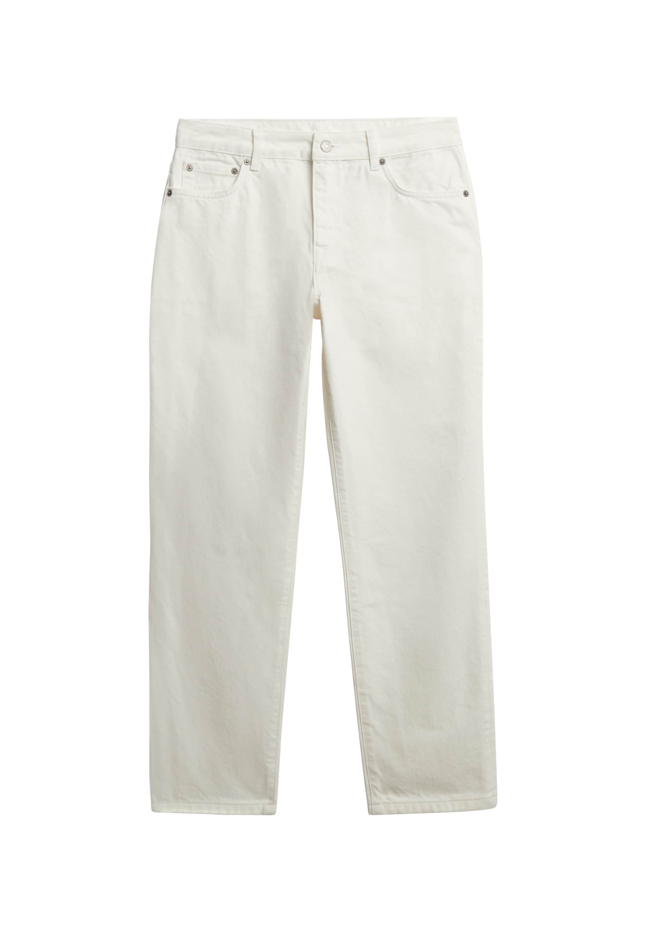 Superdry & Co Jeans in Wit: voorkant