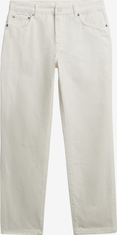 Jean Superdry en blanc : devant