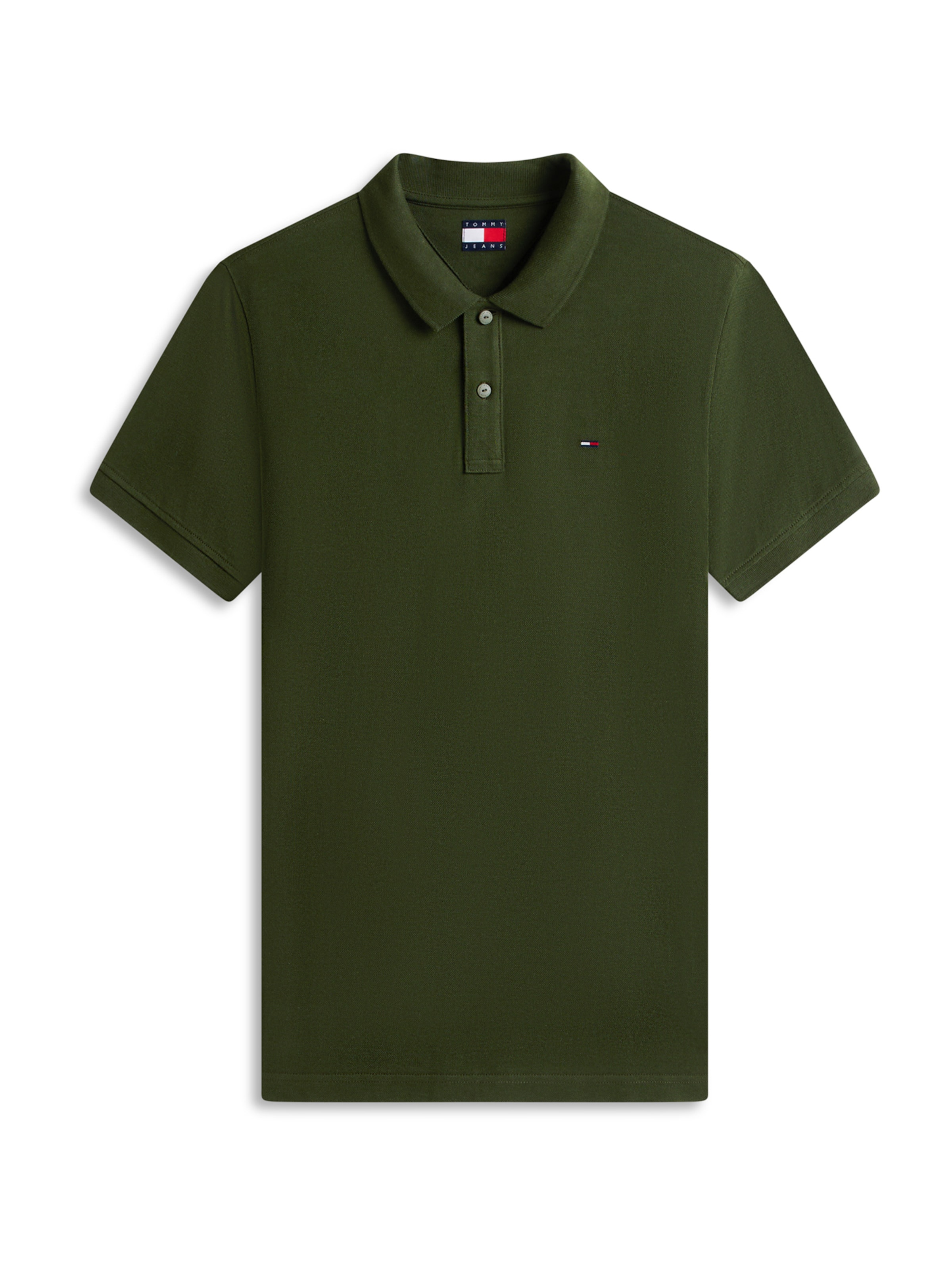 Tommy Jeans Shirt in Green: front
