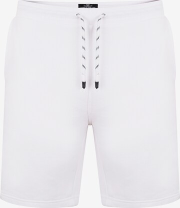 Threadbare Trousers 'Bergamot' in White: front