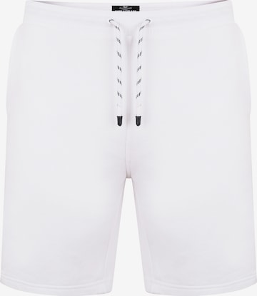 Threadbare Trousers 'Bergamot' in White: front