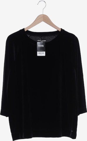 GERRY WEBER Sweatshirt & Zip-Up Hoodie in XXXL in Black: front