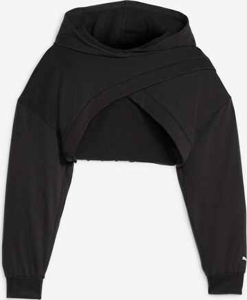 PUMA Sportief sweatshirt in Zwart: voorkant