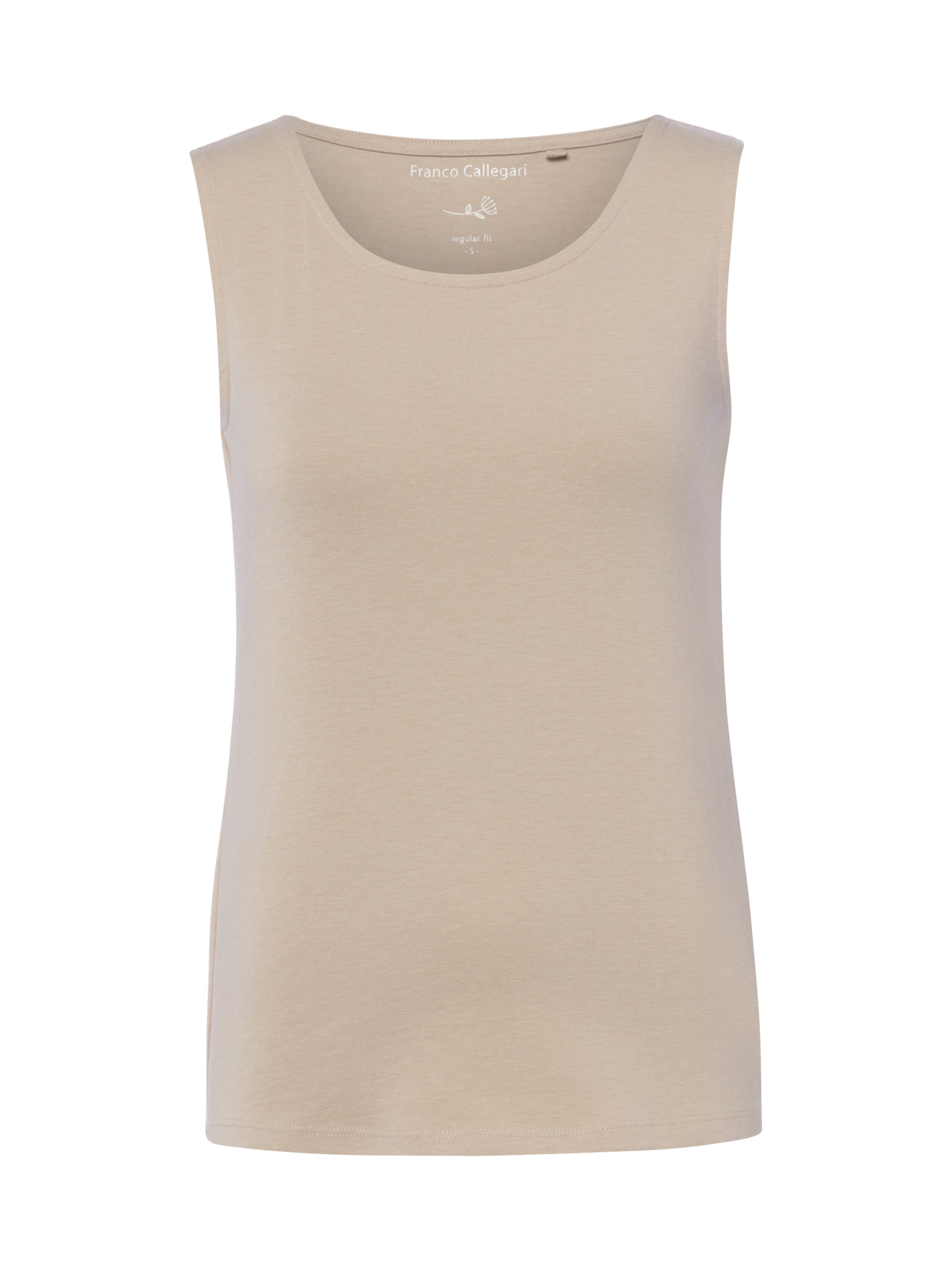 Franco Callegari Top in Beige: front