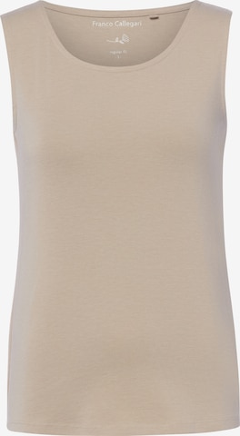 Franco Callegari Top in Beige: front