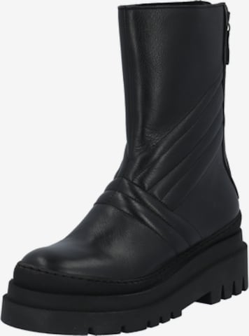 Boots 'Dema' Bianco en noir : devant