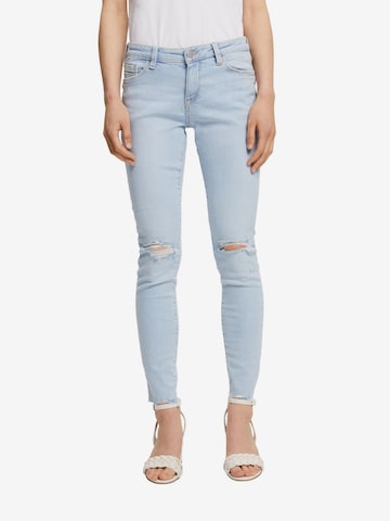 ESPRIT Skinny Jeans in Blue: front