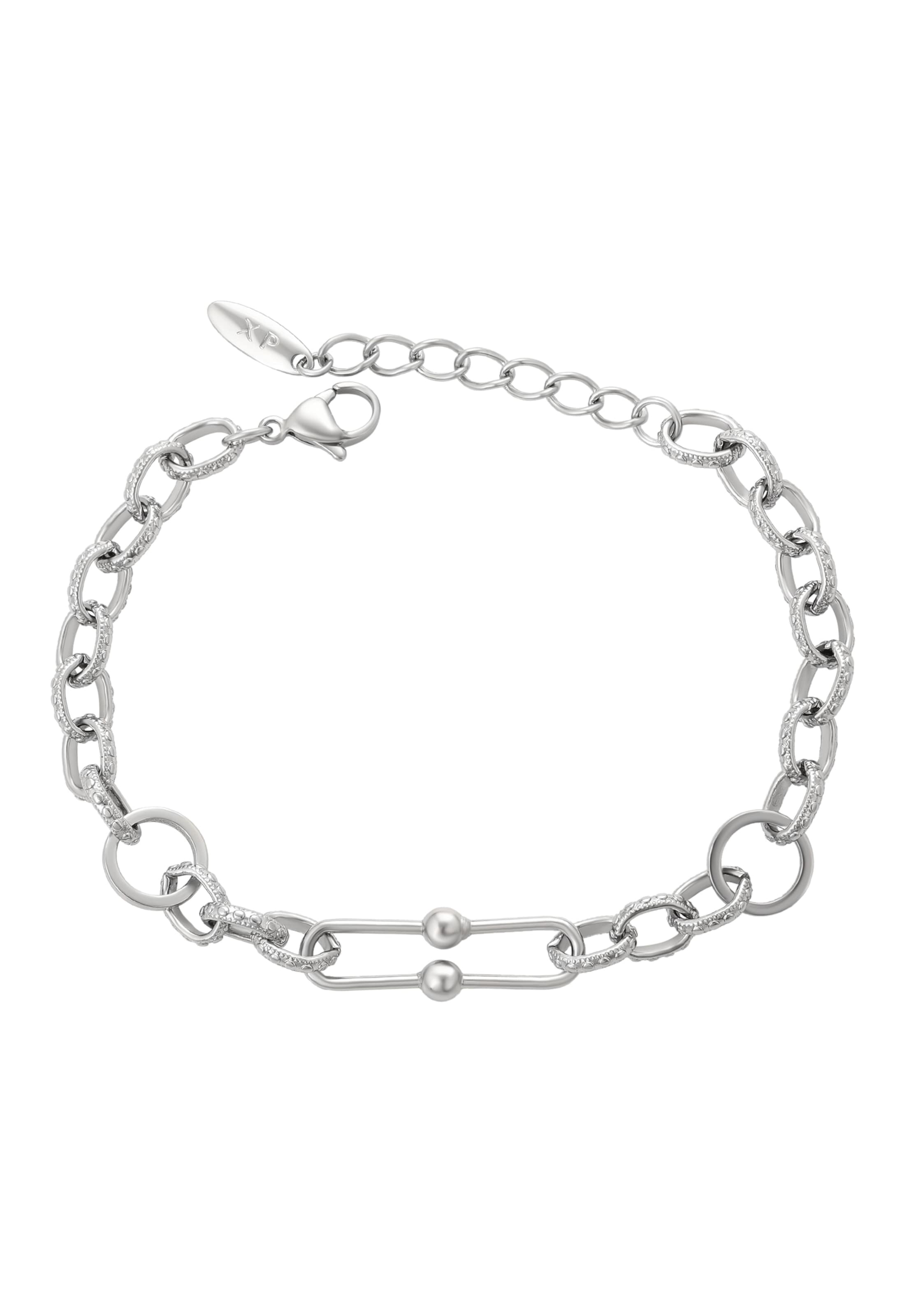 Gaya Bracelet in Silver: front