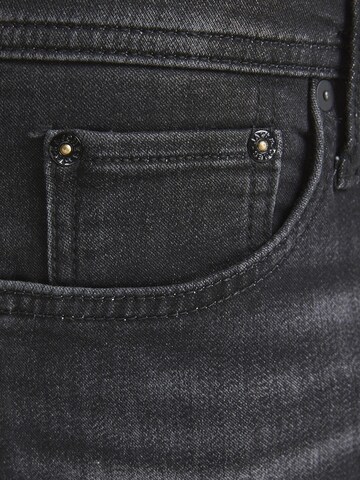 JACK & JONES - Skinny Calças de ganga 'Glenn' em preto