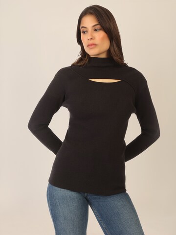 APART Sweater in Black: front