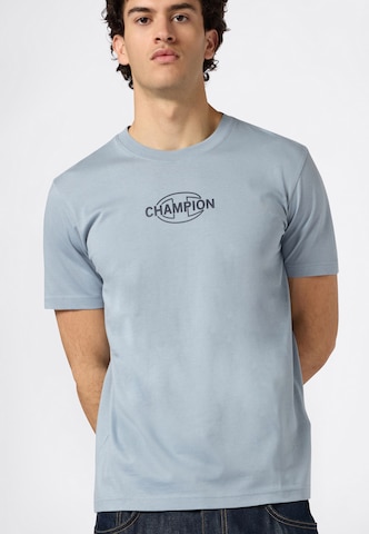 Champion Authentic Athletic Apparel Shirt in Blue: front