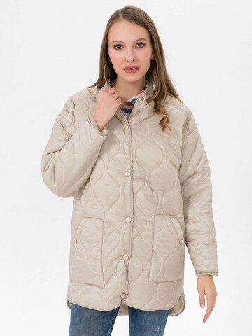 Daniel Hills Jacke in Beige: Vorderseite