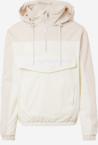 Karl Kani Between-season jacket in Beige: front