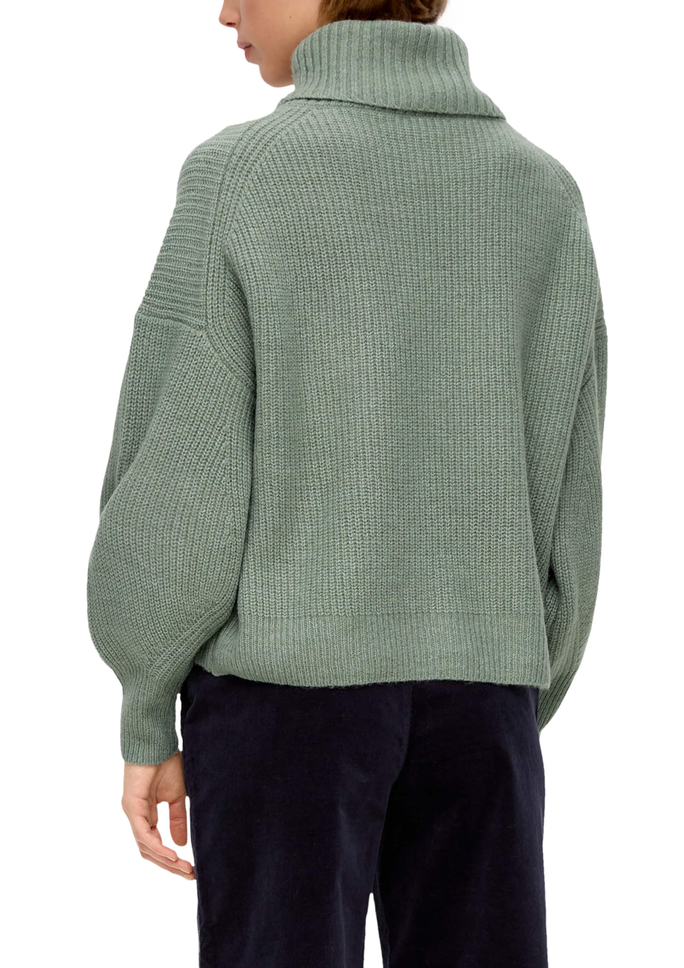 s.Oliver Strickpullover in Grün