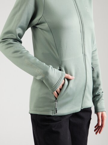 Didriksons Athletic fleece jacket 'ANNELI' in Green