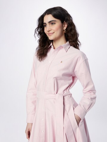 Abito camicia di Polo Ralph Lauren in rosa