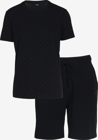 JOOP! Pajama short 'Leisure' in Black: front