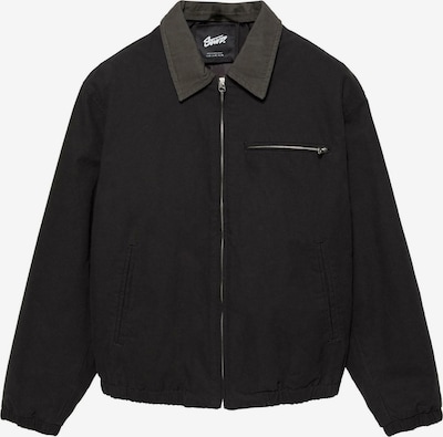 Pull&Bear Välikausitakki värissä musta, Tuotenäkymä