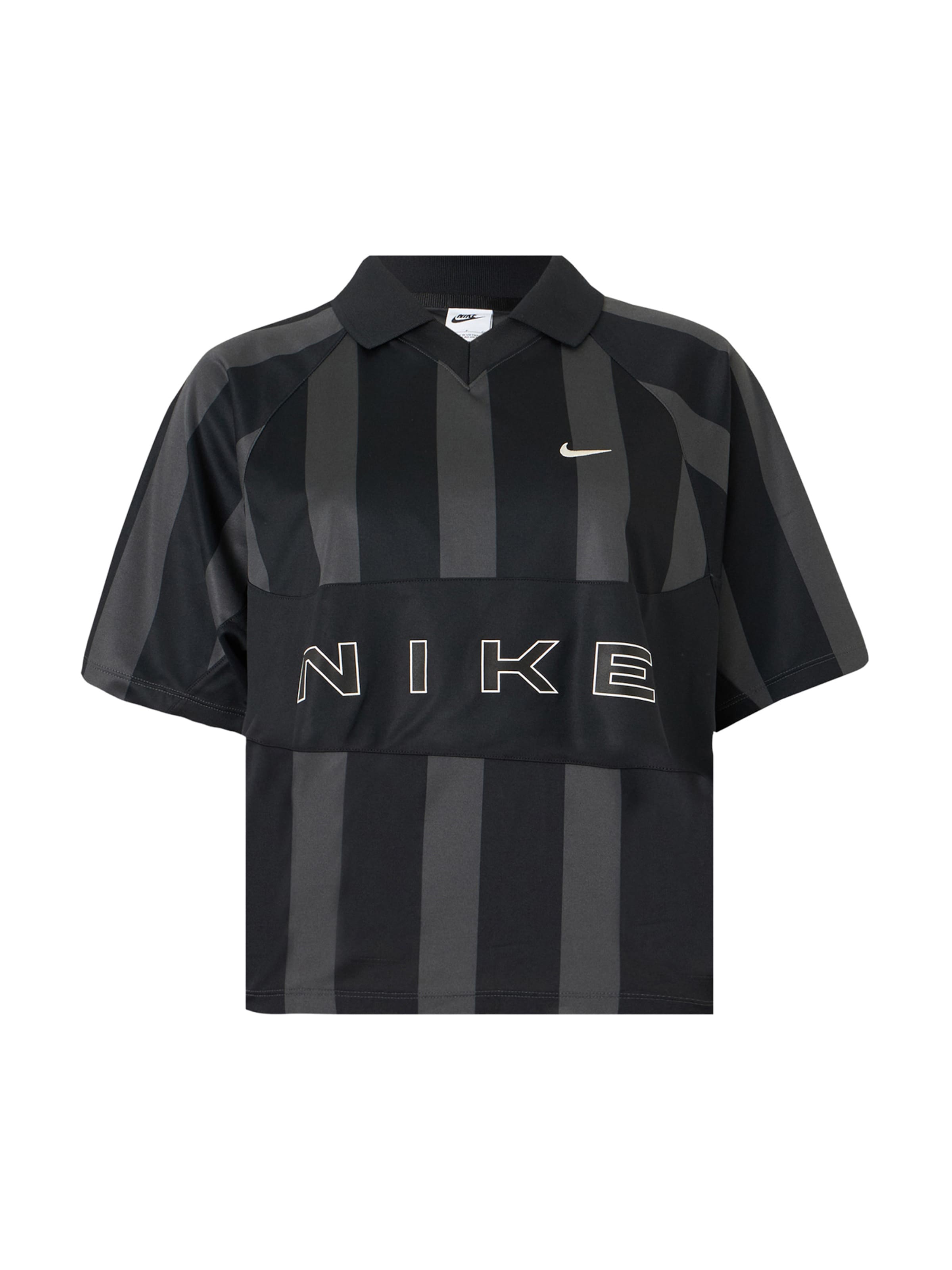 Nike Sportswear Shirt in XS in Dark grey / Black / White, Item view