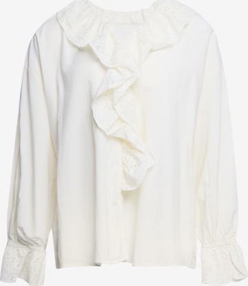usha BLACK LABEL - Blusa en beige: frente