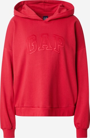 Sweat-shirt GAP en rouge : devant