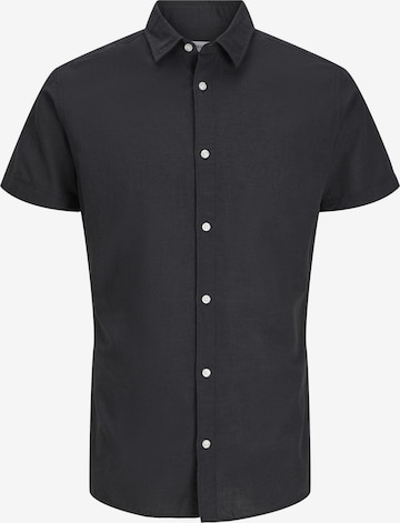 Camicia 'JJEBreeze' di Jack & Jones Plus in nero: frontale