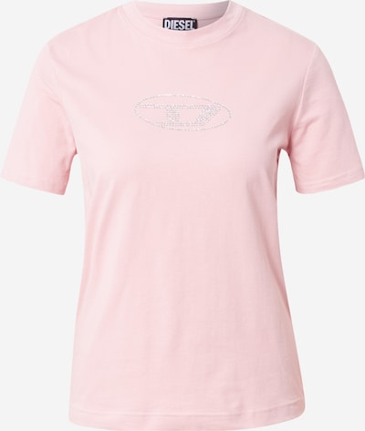 DIESEL T-Shirt in rosa / silber, Produktansicht