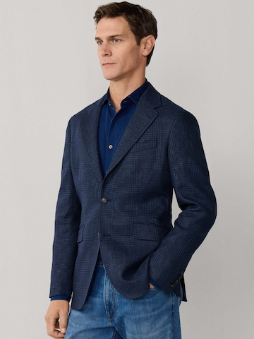 Coupe regular Veste de costume Hackett London en bleu