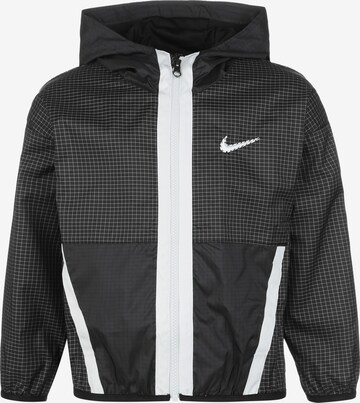 Nike Sportswear Übergangsjacke 'Play' in Schwarz: predná strana