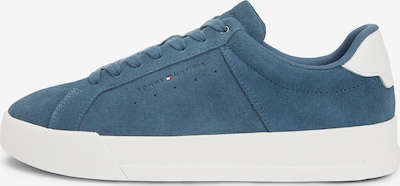 TOMMY HILFIGER Matalavartiset tennarit 'Court' värissä sininen denim / valkoinen, Tuotenäkymä