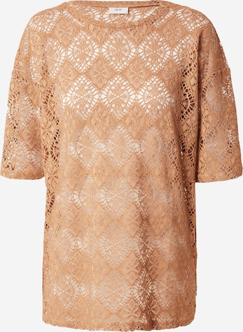 JDY Shirt 'JDYEVA' in Braun: Vorderseite