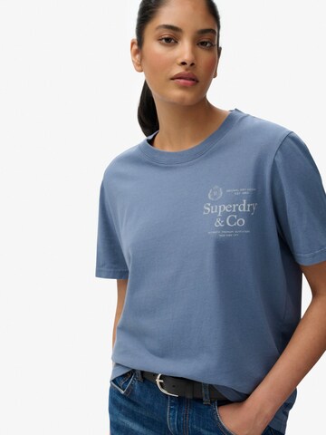 T-shirt Superdry en bleu