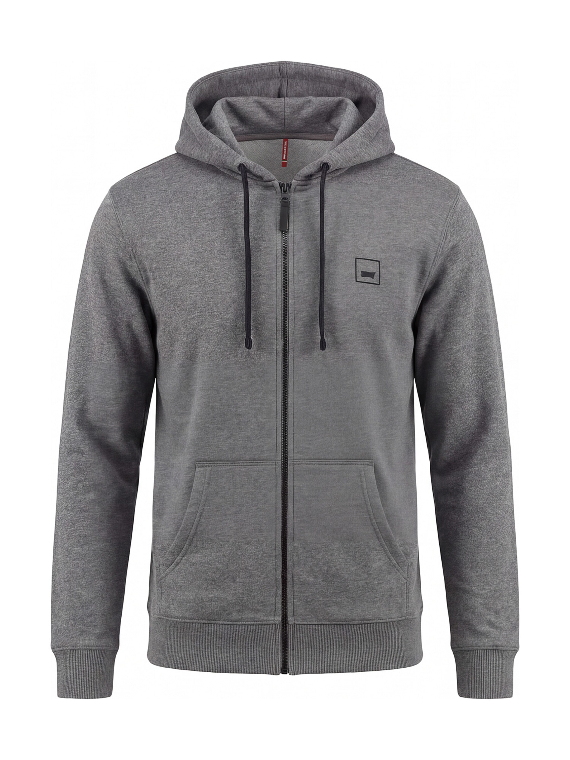 Carrera Jeans Sweatshirt 'Hood'‌‌‌‌‌ in Grau: Vorderseite