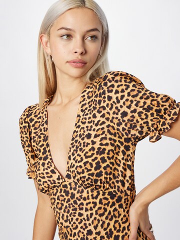 Nasty Gal - Vestido em castanho