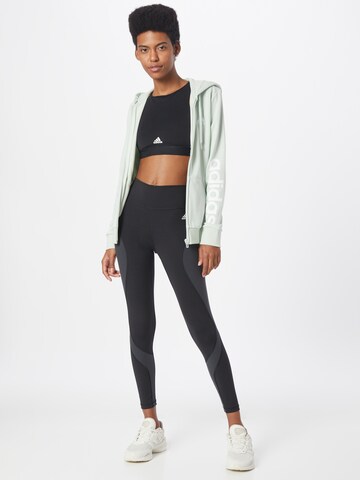 Skinny Pantalon de sport 'Essentials Hiit Colourblock' ADIDAS SPORTSWEAR en noir