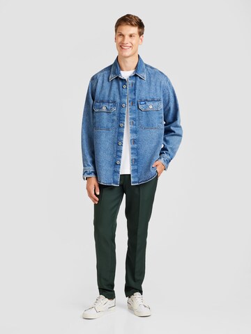Slimfit Pantaloni con piega frontale 'JPRCOSTA' di JACK & JONES in verde: frontale